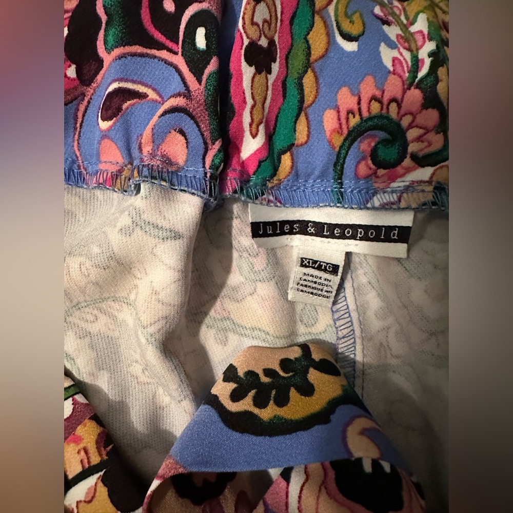 Paisley print pixie pants - Picture 4 of 4
